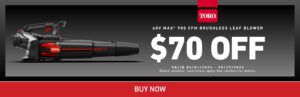 Read more about the article Get $70 Off 60V MAX* 900 CFM Blower – Cordless power. Serious performance. – Residential Lawn Mowers